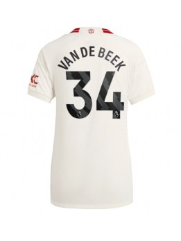 Ženski Nogometna dresi replika Manchester United Donny van de Beek #34 Tretji 2023-24 Kratek rokav